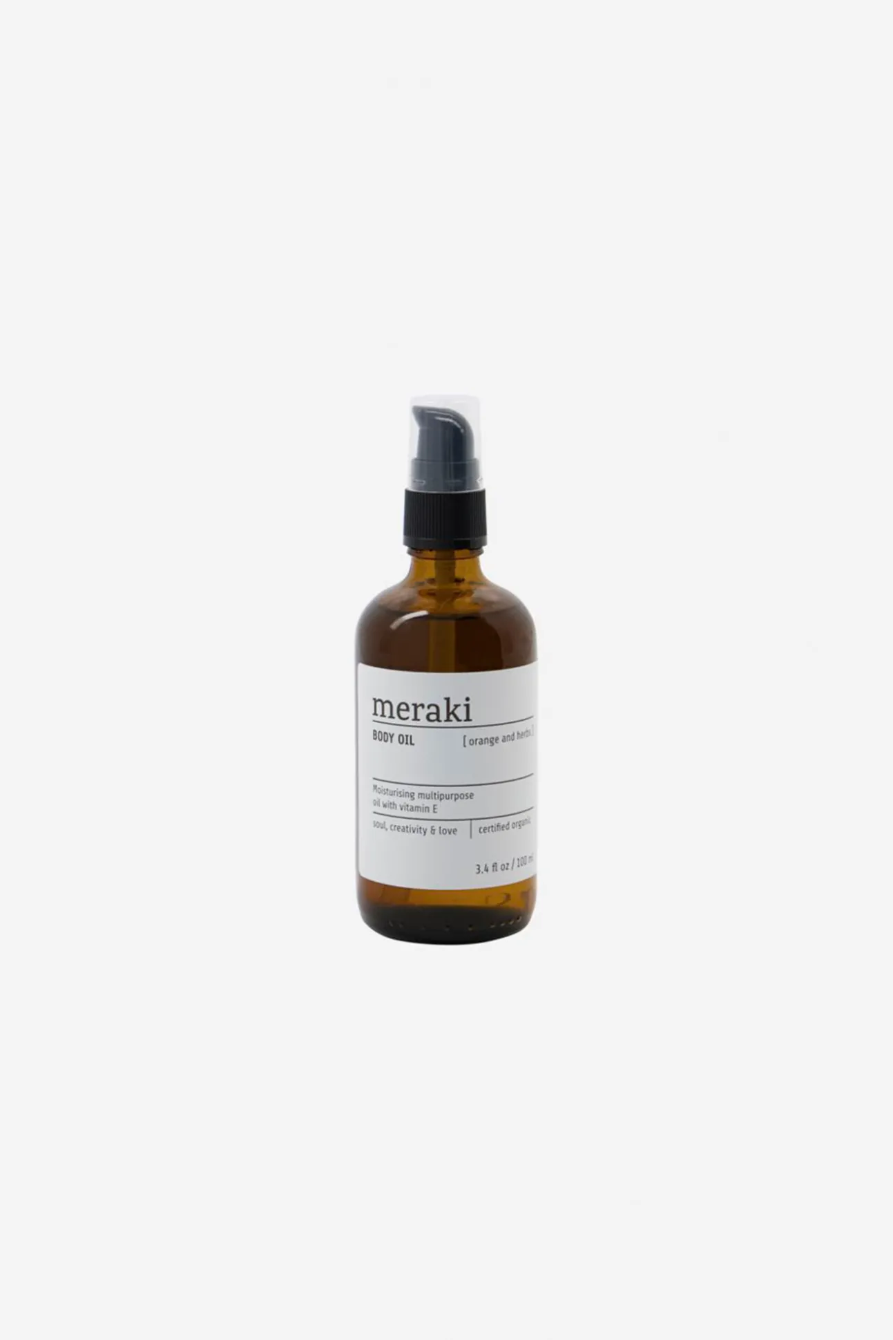 Aceite corporal, Naranja & hierbas