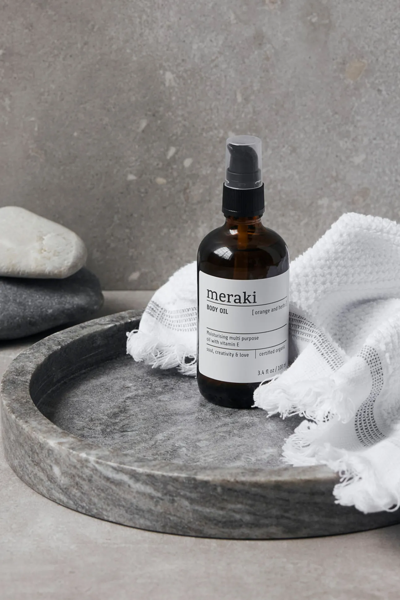 Aceite corporal, Naranja & hierbas