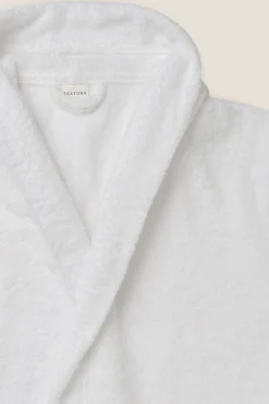 Albornoz rizo algodón capucha unisex