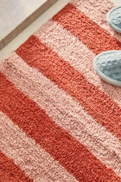 Alfombra de baño rosa Amsterdam