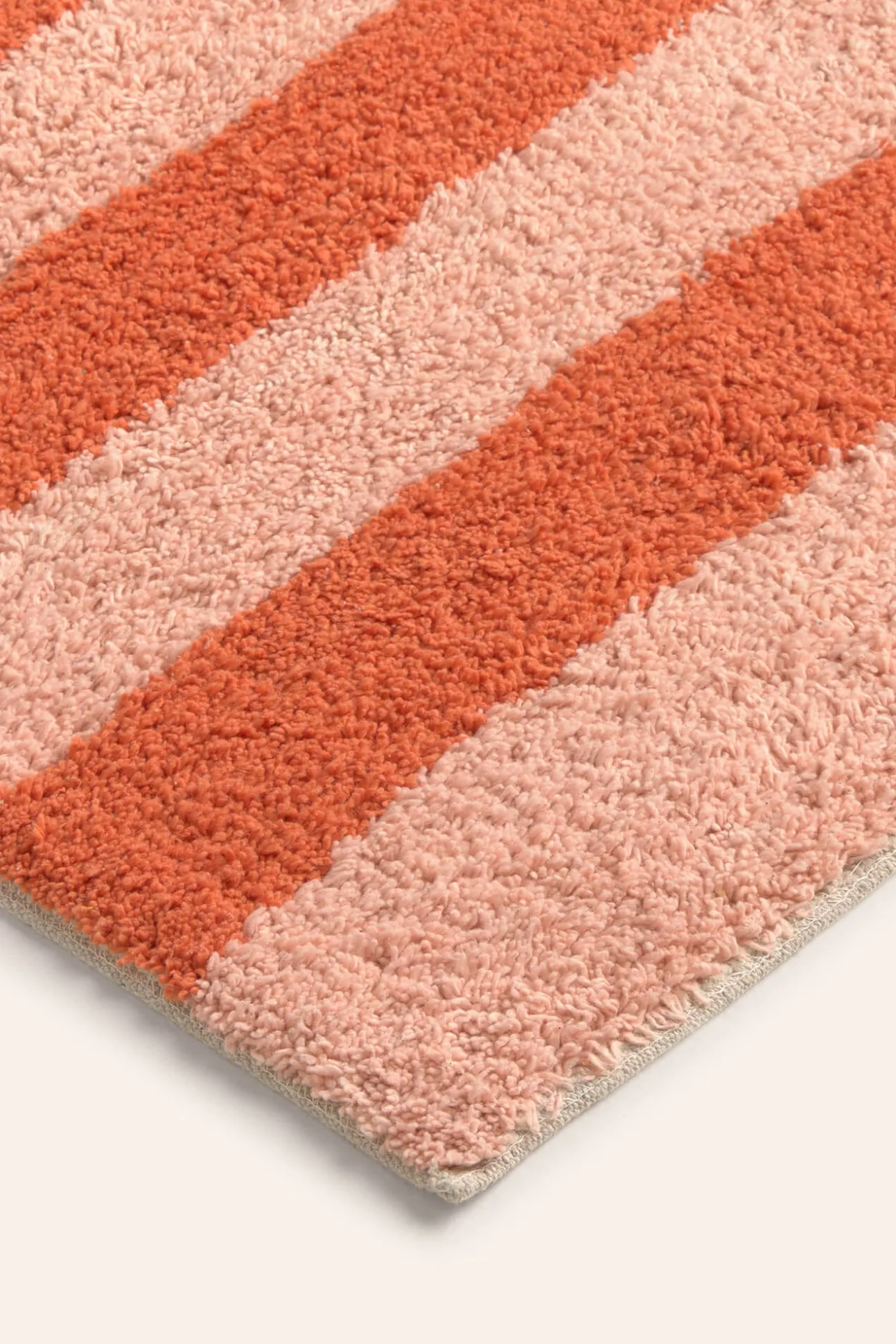 Alfombra de baño rosa Amsterdam