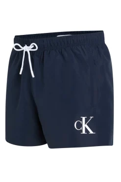 Bañador cinturilla elástica logo Calvin Klein azul