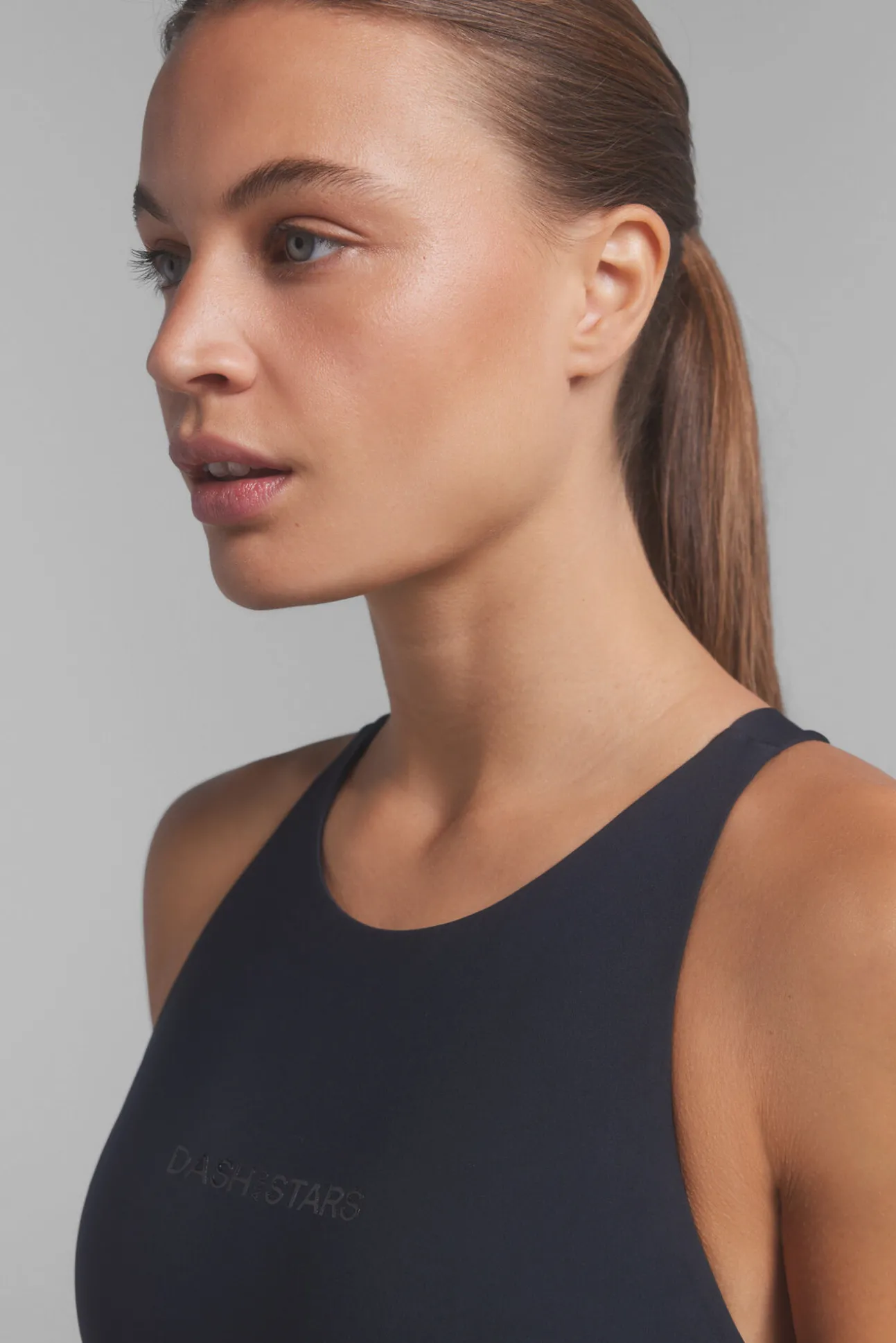 Bañador deportivo negro Quick Dry