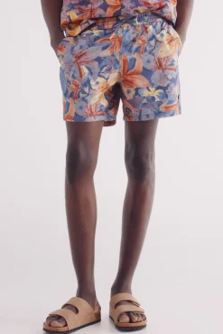 Bañador estampado flores