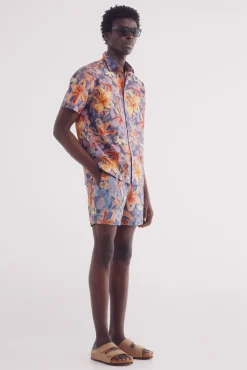 Bañador estampado flores