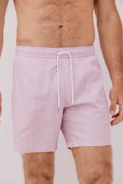 Bañador estampado geométrico aspas