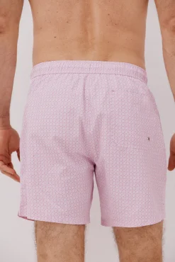 Bañador estampado geométrico aspas