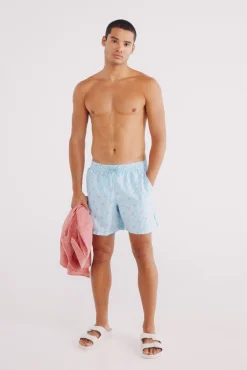 Bañador estampado langostas