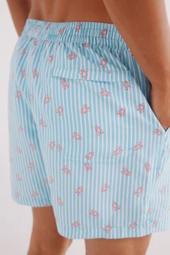 Bañador estampado langostas