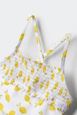 Bañador limones niña