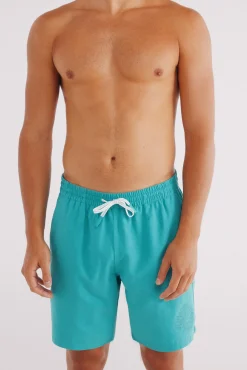 Bañador liso logo Springfield