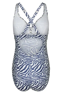 Bañador maternity lactancia print cebra