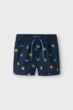 Bañador niño con print bordado