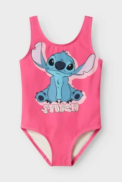 Bañador rosa Lilo y Stitch