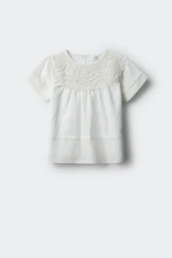 Blusa crochet niña