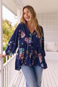 Blusa manga francesa oversize Chloe