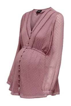 Blusa manga larga premamá