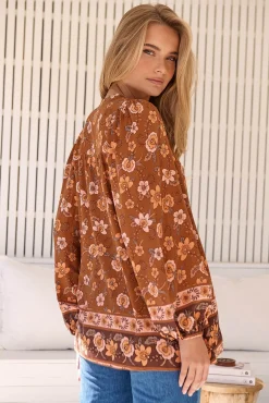 Blusa Oakwood estampada