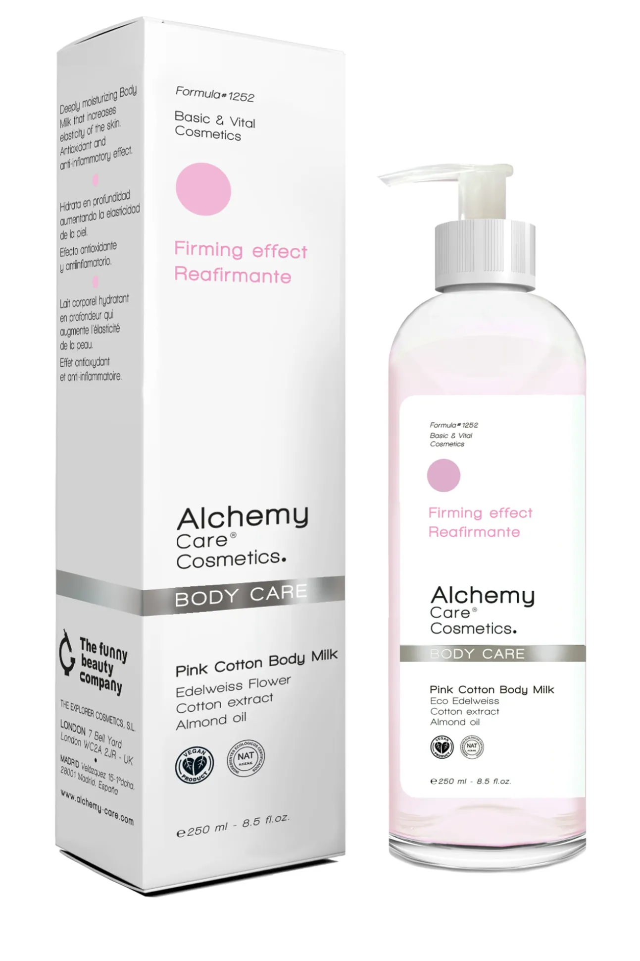 Body milk green fórmula 250 ml