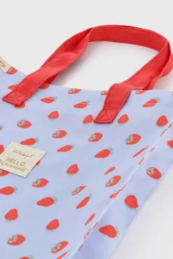 Bolsa de tela tote bag fresas Hello, sunshine!
