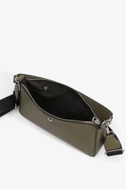 Bolso bandolera efecto piel