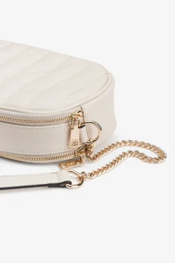 Bolso Bandolera Efecto Piel Bordado