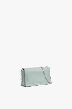 Bolso de Fiesta Efecto Piel con Solapa