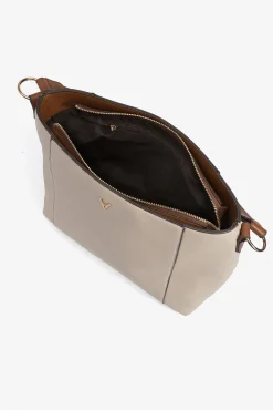 Bolso de hombro efecto piel