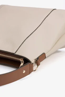 Bolso de hombro efecto piel