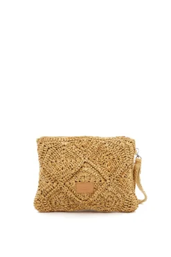 Bolso de mano trenzado