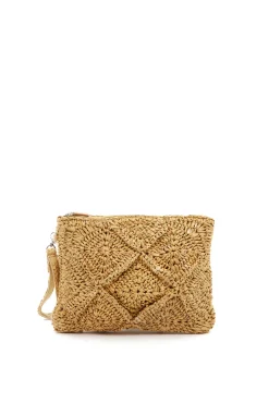 Bolso de mano trenzado