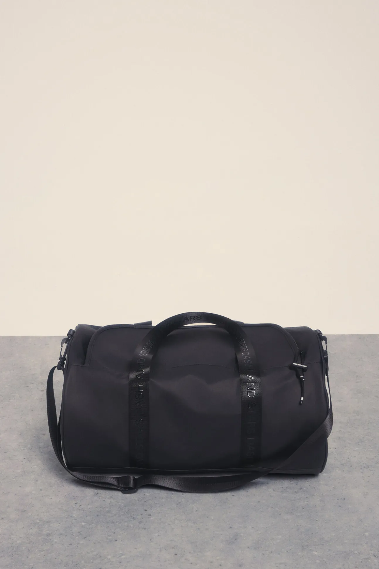 Bolso deporte 'bowling' grande negro