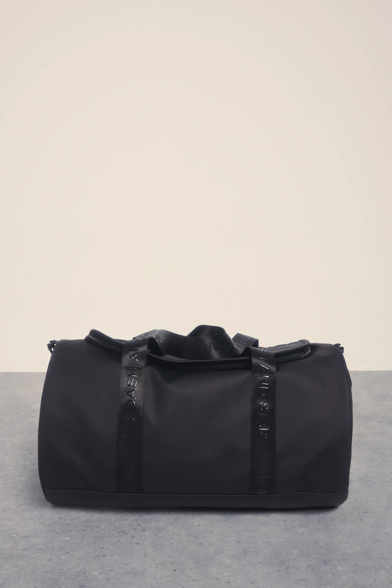 Bolso deporte 'bowling' grande negro