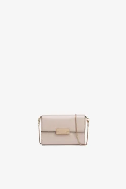 Bolso efecto cuero brillante
