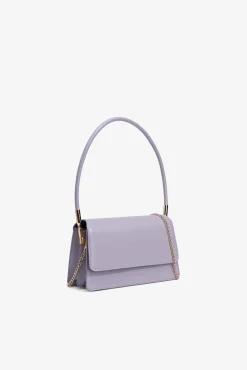 Bolso Efecto Cuero con Solapa