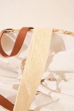 Bolso grande capazo rafia natural