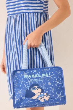 Bolso grande Mafalda azul
