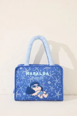 Bolso grande Mafalda azul