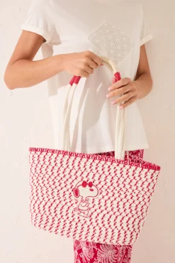 Bolso mediano shoper Snoopy