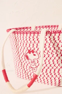 Bolso mediano shoper Snoopy
