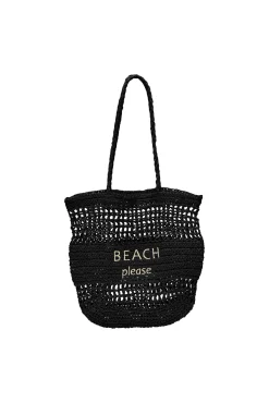 Bolso tote bag de rafia