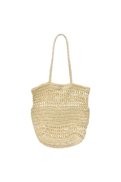 Bolso tote bag de rafia