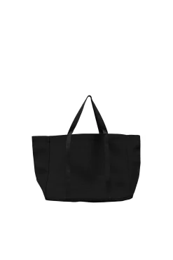 Bolso tote bag negro liso