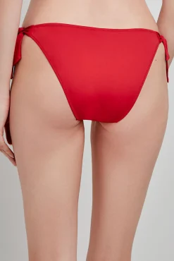 Braga bikini ajustable rojo