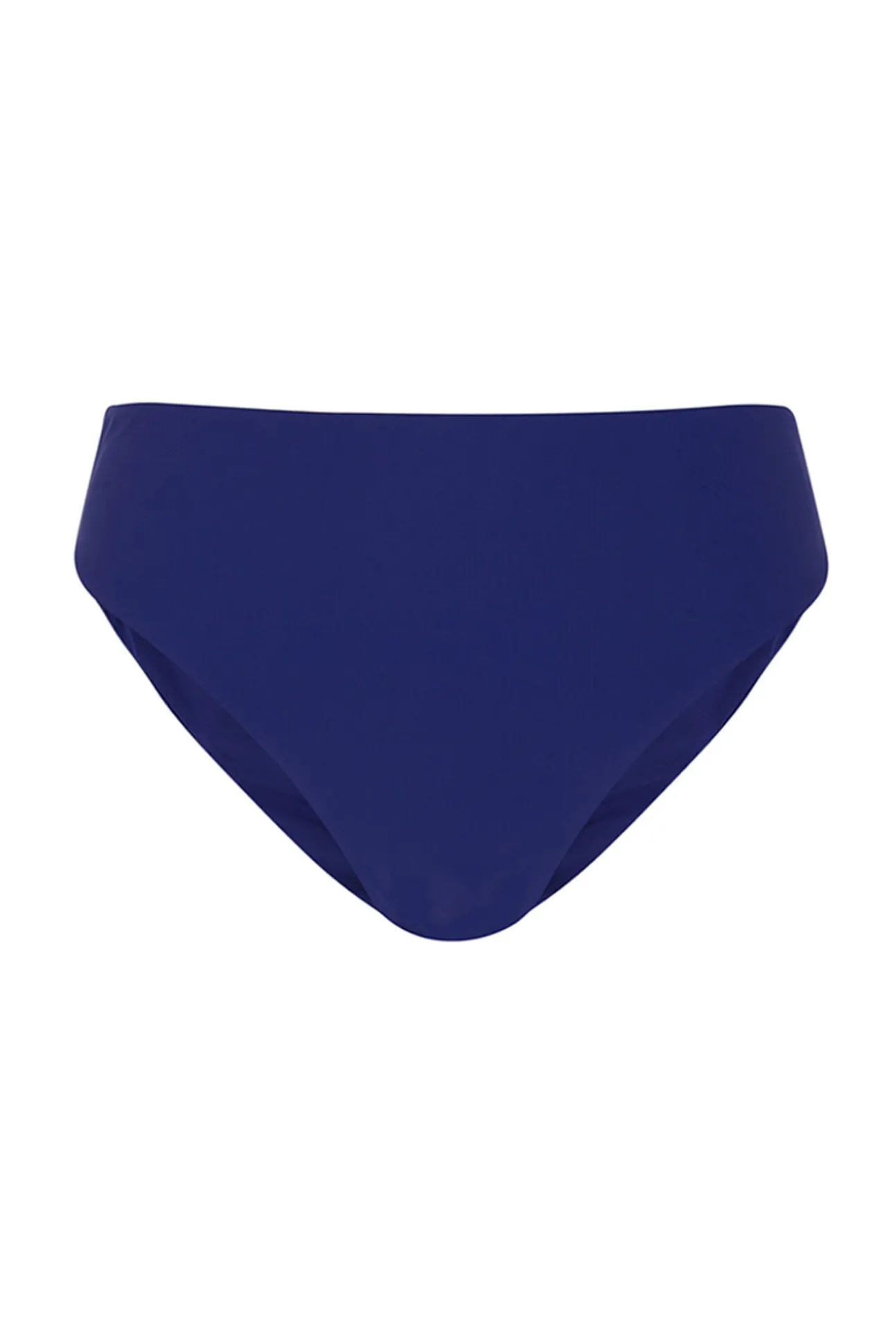 Braga bikini alta moldeadora azul eléctrico