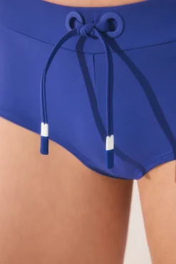 Braga bikini boxer azul eléctrico