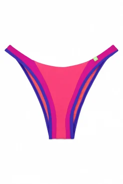 Braga bikini brasileña coral
