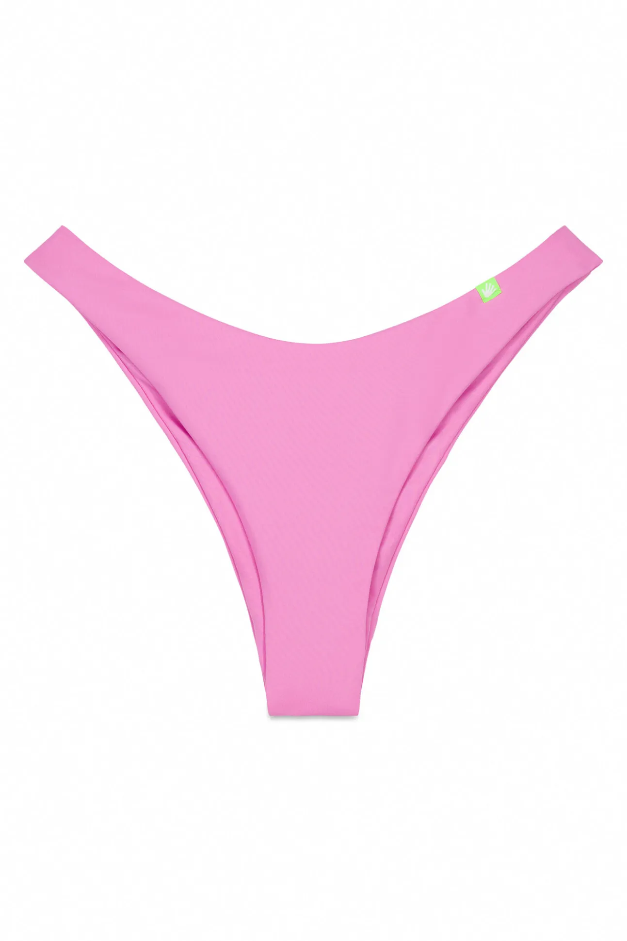 Braga bikini brasileña frunce naranja