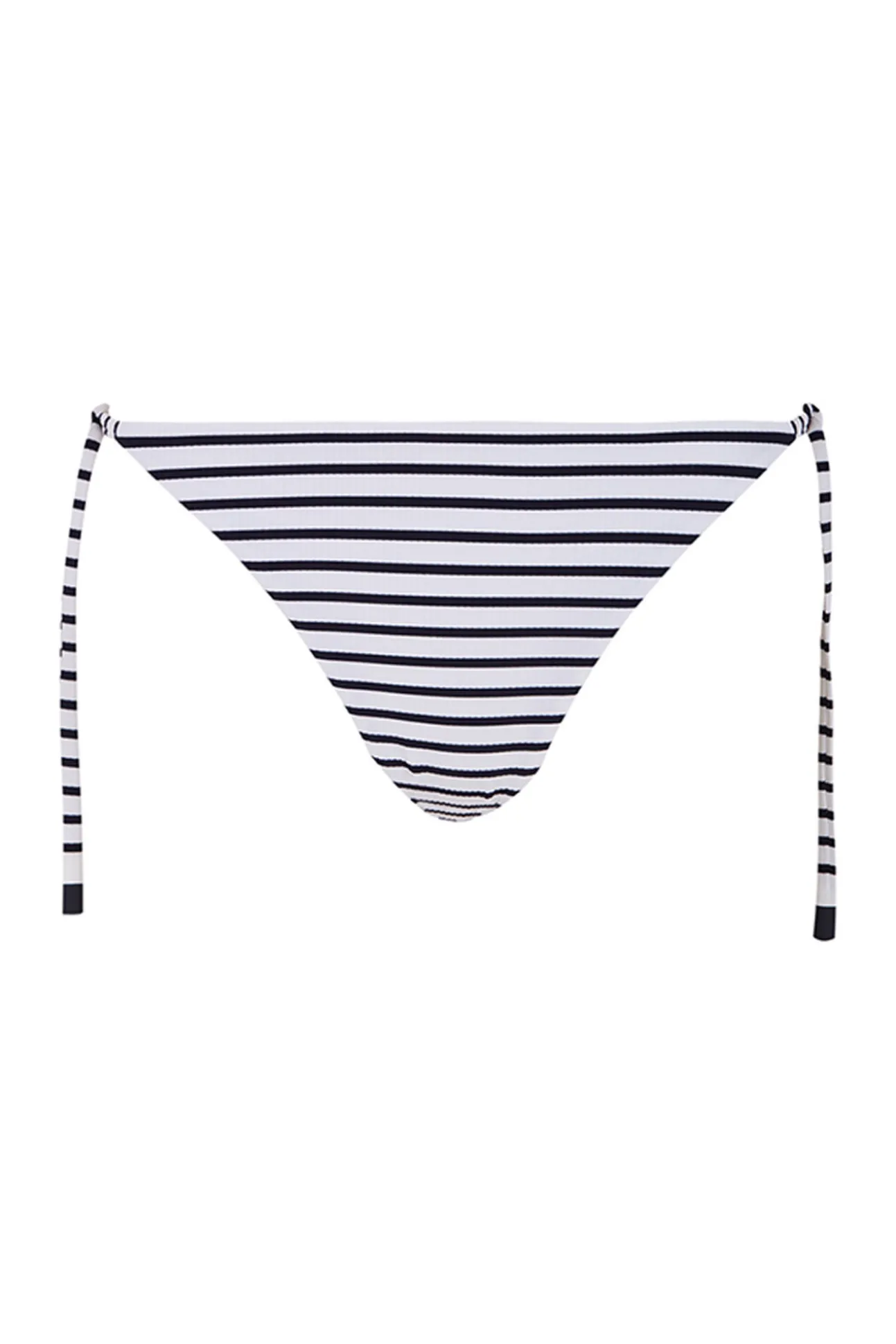 Braga bikini brasileña tiras rayas navy