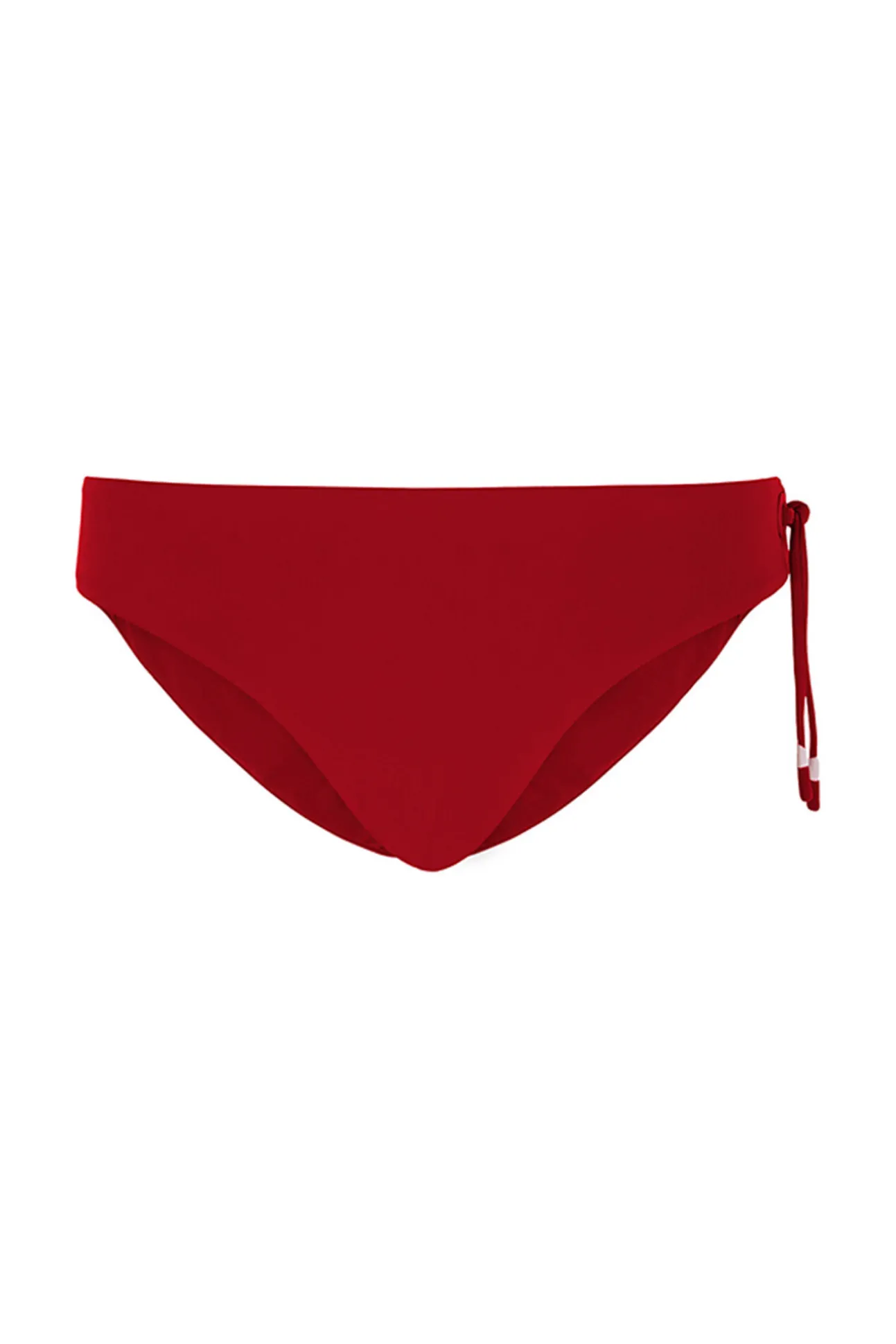 Braga bikini clásica lazo rojo